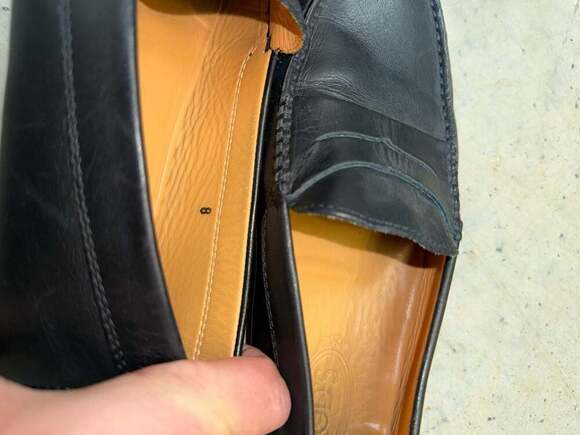 Tod\'s Gommino Black Leather Penny Driving Loafers main image 5